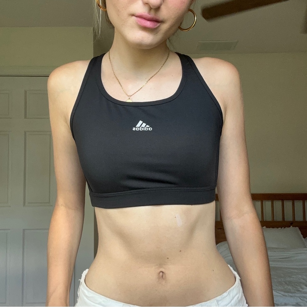 Adidas Black Sports Bra